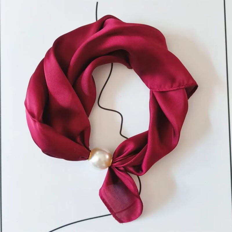 🤍 Helminauha-huivikoru magneettilukolla - Magneettilukko, pikatyyliä sekunneissa! ✨📦