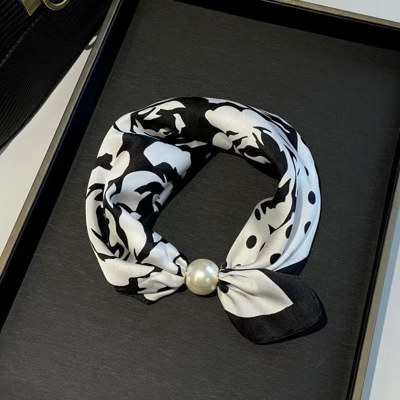 🤍 Helminauha-huivikoru magneettilukolla - Magneettilukko, pikatyyliä sekunneissa! ✨📦