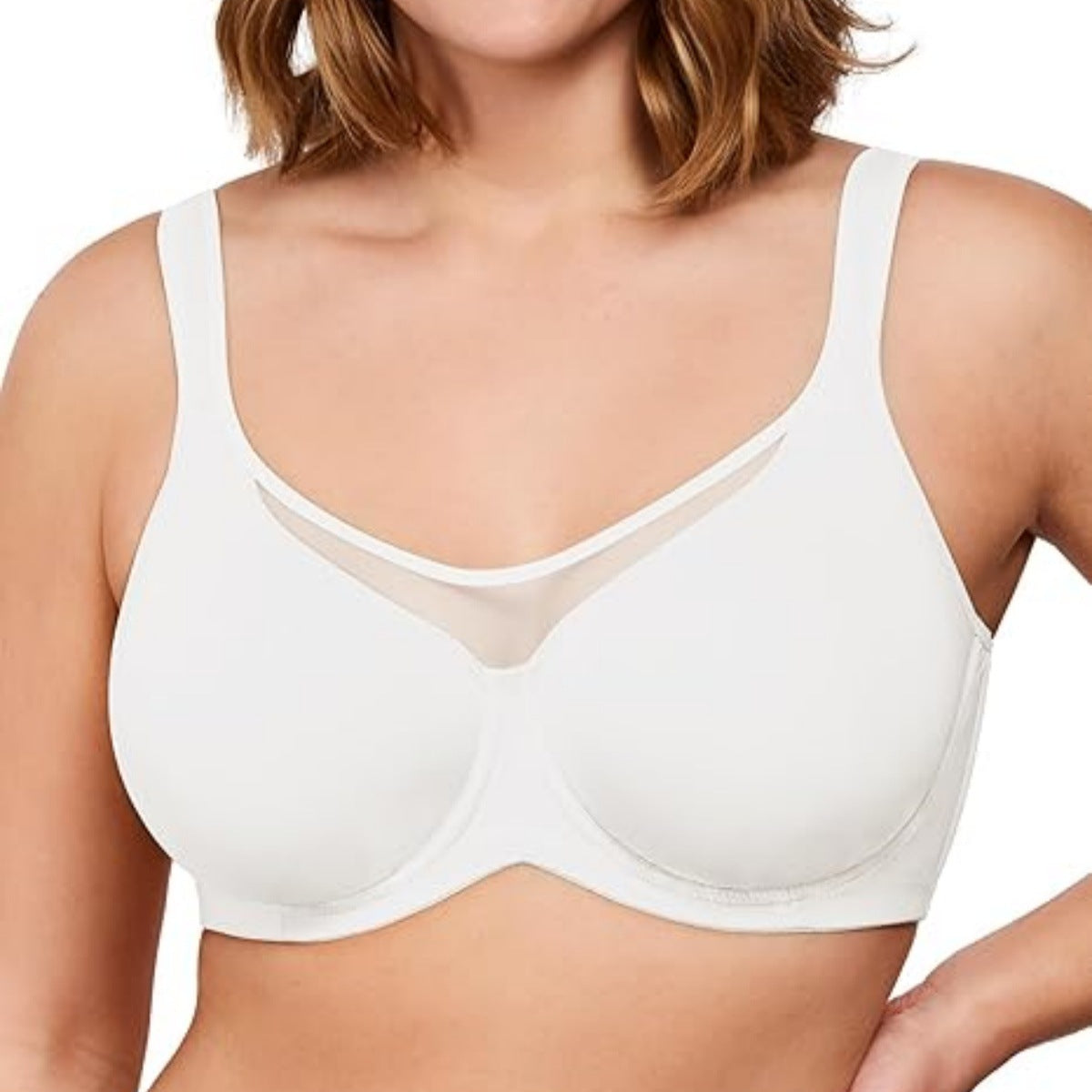 🏆 Viimeisen päivän erikoishinta 9,99 € ! 💐Naisten elegantti, peittävä ja kuulas pluskoon rintaliivi