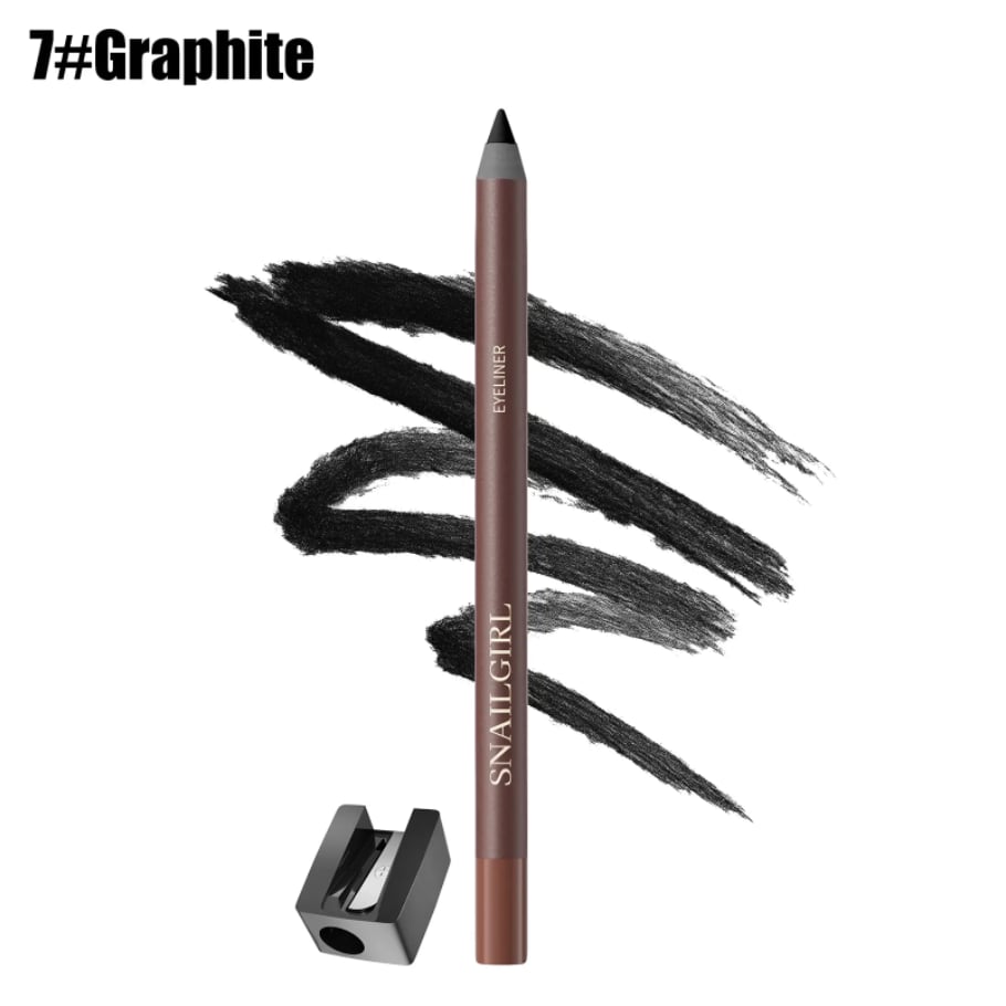 24HR Waterproof Eyeliner Pencil with Built-in Sharpener