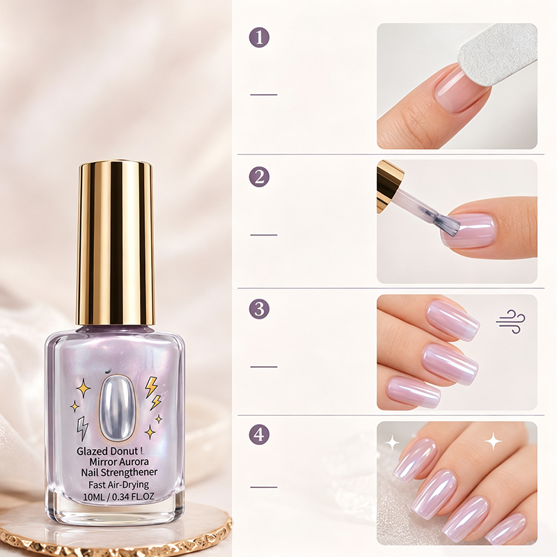 🎉 Vuoden 2026 alennusmyynti — Yli 24 700 myyty!💅 Lilac Glossy Mirror Kynnenvahvistaja