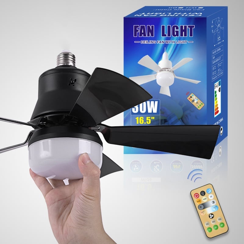 ⏳VIIMEINEN PÄIVÄ -50 % ALE🌀40W LED-kattotuuletinvalaisin – 20,5” Erittäin hiljainen kaukosäätimellä 🎯 | E27 + ILMAINEN B22-adapteri 🔌 | Makuuhuoneeseen 😴, Keittiöön 👩‍🍳 & Autotalliin 🛠️ – Iso-Britannia-valmis! 🇬🇧