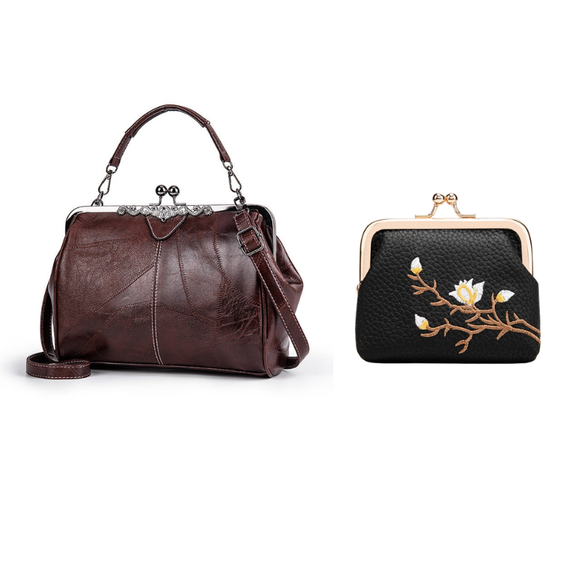 👜 2026 Uusi Retromuoti-klipsilaukku👛 Tyylikkyyttä ja käytännöllisyyttä!