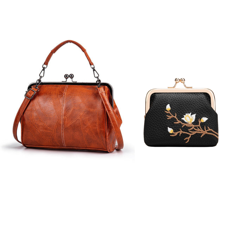 👜 2026 Uusi Retromuoti-klipsilaukku👛 Tyylikkyyttä ja käytännöllisyyttä!