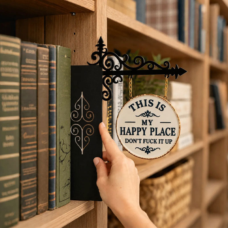 Kirjahyllyn lyhtyvalaisin - Kirjaston kirjahyllyn valaistuslyhty📚✨