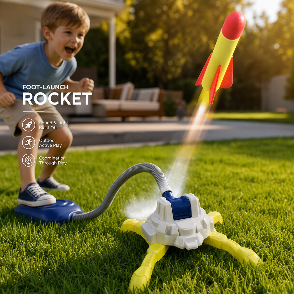 🚀✨ LED-raketinheitinlelu
