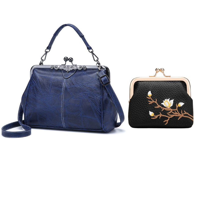 👜 2026 Uusi Retromuoti-klipsilaukku👛 Tyylikkyyttä ja käytännöllisyyttä!