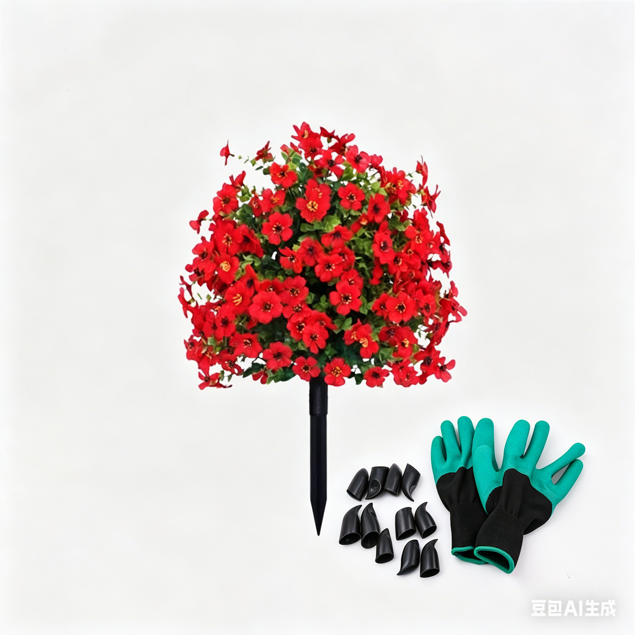 Ikuisesti kukkiva puutarha: Säänkestävä orvokki-asetelma maapiikillä