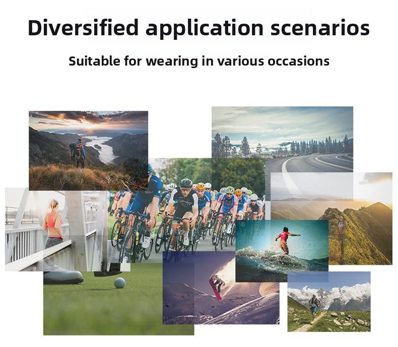 Cycling Glasses - Colorful Windproof UV400 Sports Glasses for Outdoor Fishing, Mountain Bike, Road Cycling & Bicycle Eyewear