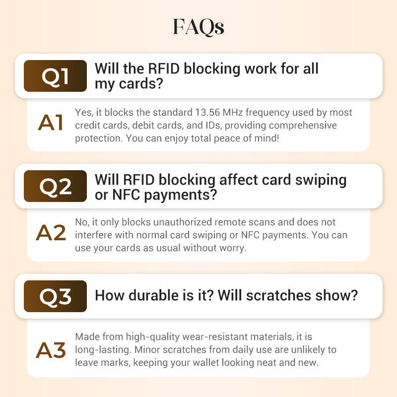 🔥 Rajoitetun ajan tarjous – Naisten retrotyylinen RFID-suojattu kolminkertainen lompakko