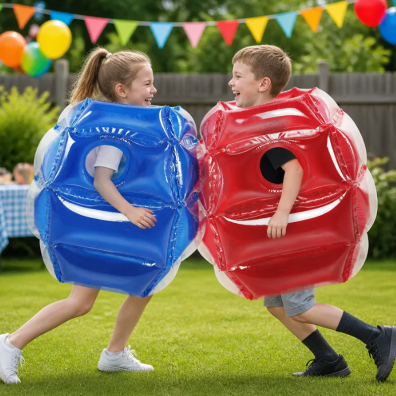 ⚽ RAJOITETUN AJAN -50 %! ✨ Puhallettava puskupallopuku lapsille – Turvallista, kestävää ja aktiivista hauskanpitoa 🎈