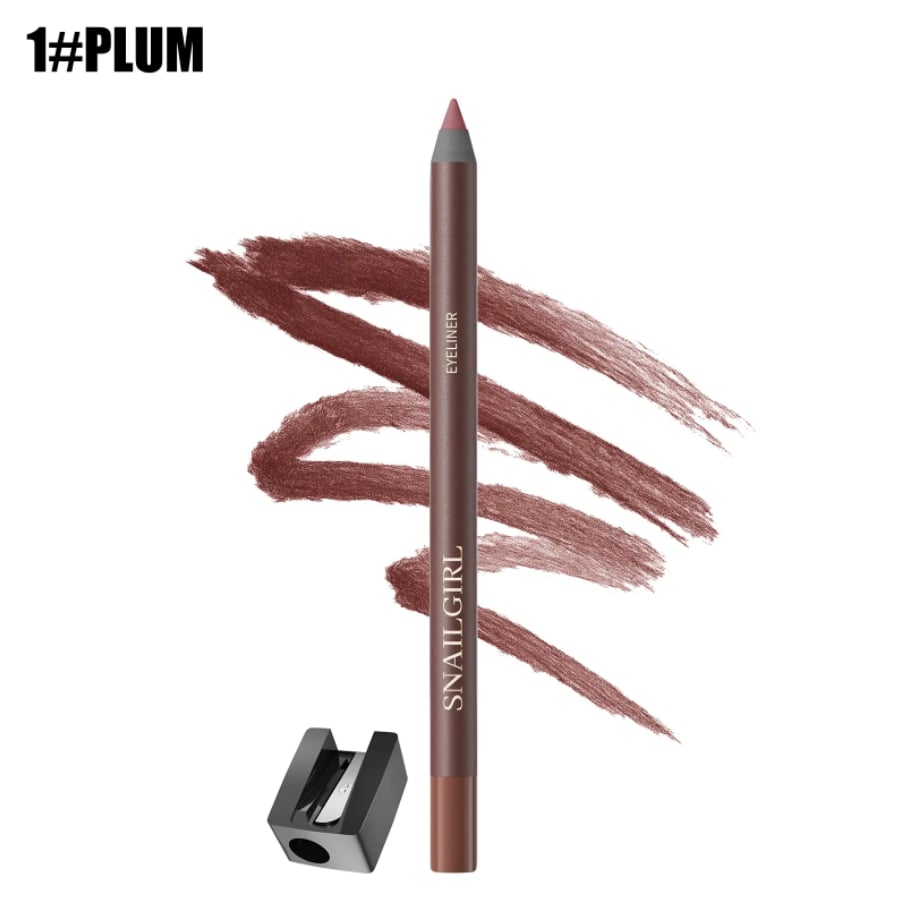 24HR Waterproof Eyeliner Pencil with Built-in Sharpener