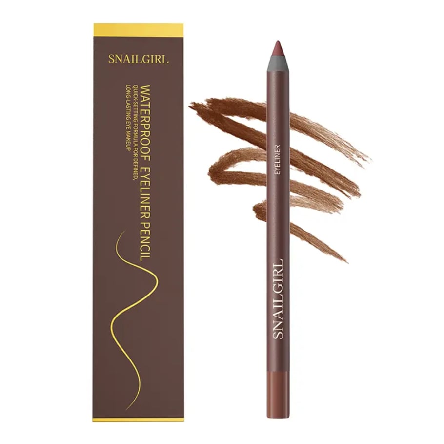 24HR Waterproof Eyeliner Pencil with Built-in Sharpener