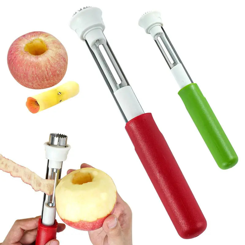 🍓 Monikäyttöinen Hedelmien Siemenkodan Poistaja – Yksi Työkalu Kaikille Lempitaskullesi! 🍎✨