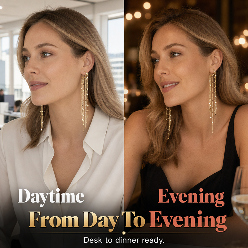 ✨ Vuoden 2026 ale — Yli 42 000 myytyä!🔥 Kasvoja kehystävät hapsukorvakorut