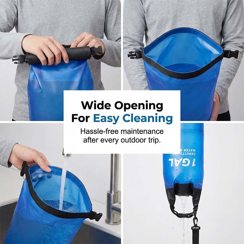 Kannettava painovoimainen vedensuodatusjärjestelmä