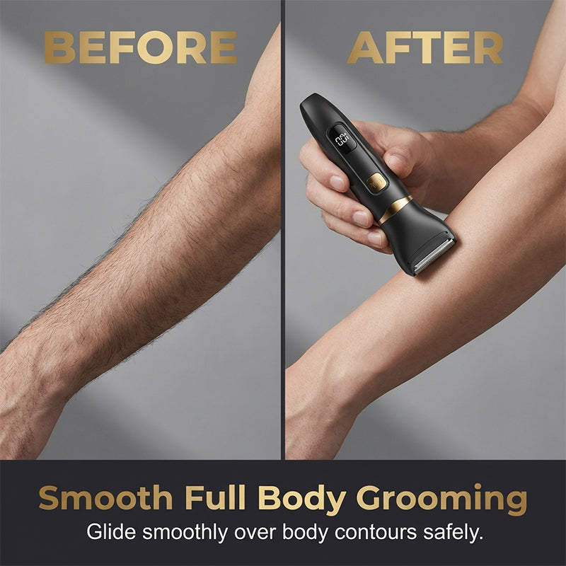 💐50% OFF ! 3-in-1 Electric Grooming Kit – 3 interchangeable heads for full body 🪒✨【Limited Offer】