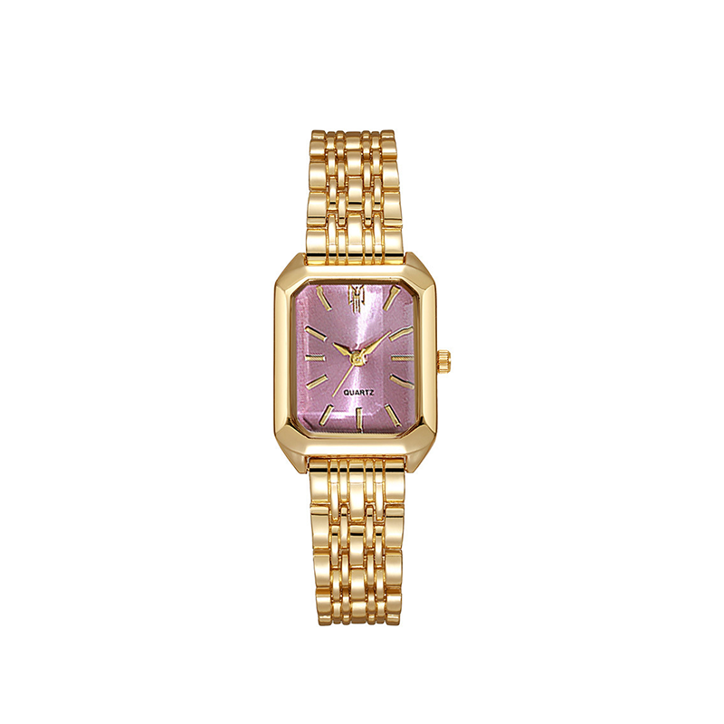 ⌚ LIMITED-TIME 50% OFF! ✨ Women's Square Quartz Watch – Gold, Rectangular Dial, 200mm 🌸