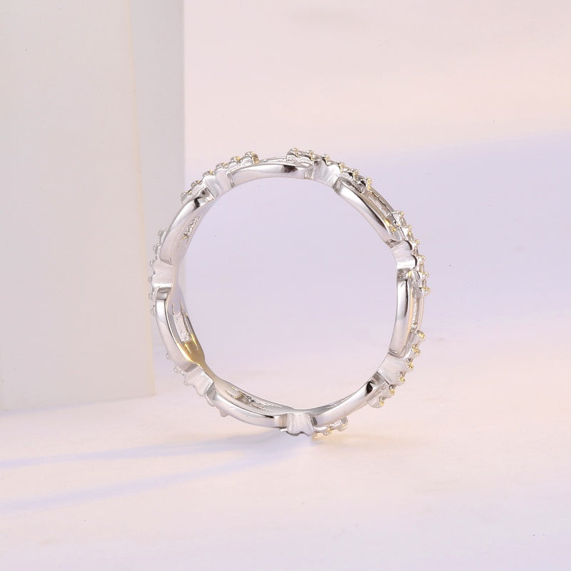 🎁Uutuus -50% ALENNUS💥Yhdistetty ketjulinkki ikuisuussormus