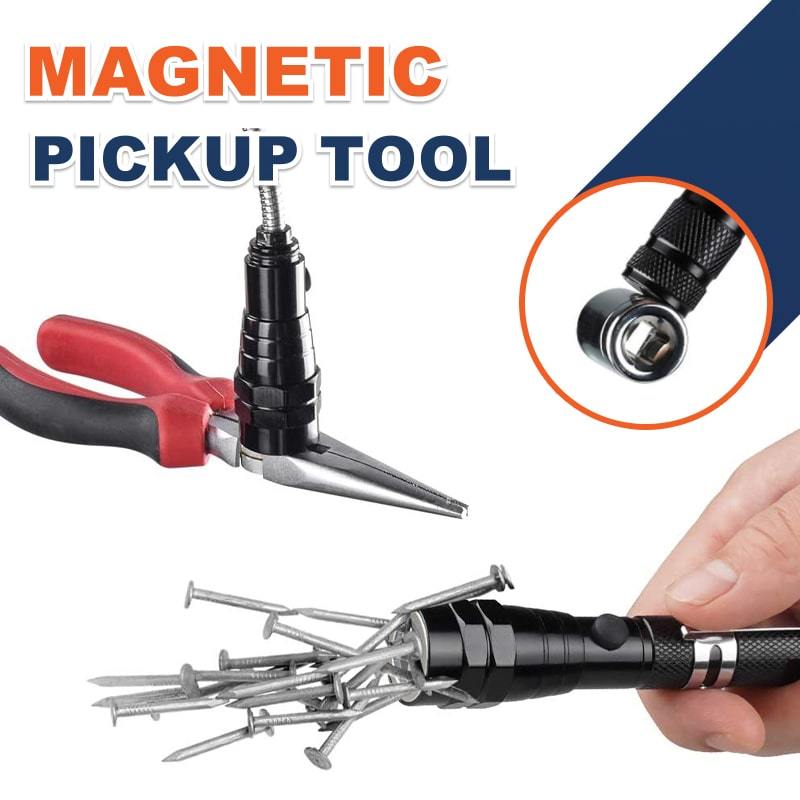 🔦 RAJOITETUN AJAN -50 %! ✨ Monikäyttöinen magneettinen teleskooppitaskulamppu – Pidennettävä, 360° joutsenkaula, erittäin kirkas 🛠️