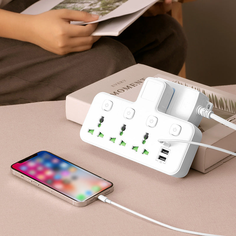 🎉 RAJOITETUN AJAN -50 %! 🔌 Pistorasialaajennus Type-C-latauspistokkeella – 2 USB-porttia, yövaloominaisuus & maailmanlaajuinen pistokeyhteensopivuus ✨