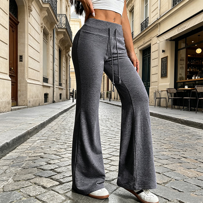 🌸Suosittu uutuus -50 % 👖Naisten korkeavyötäröiset flare-housut