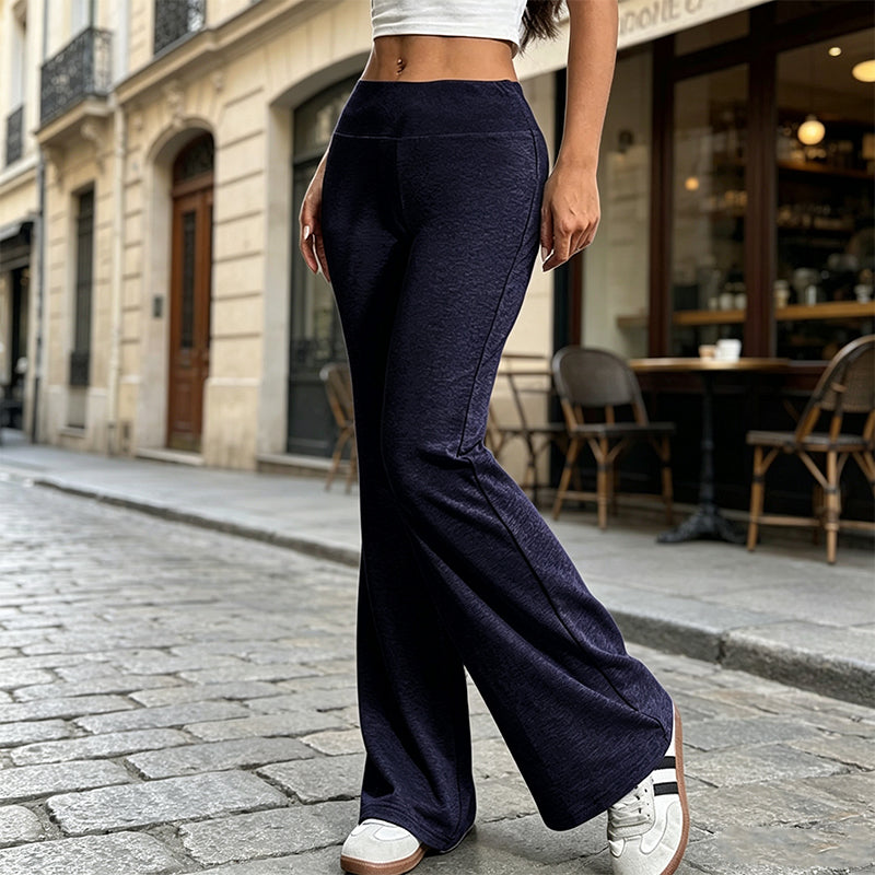 🌸Suosittu uutuus -50 % 👖Naisten korkeavyötäröiset flare-housut