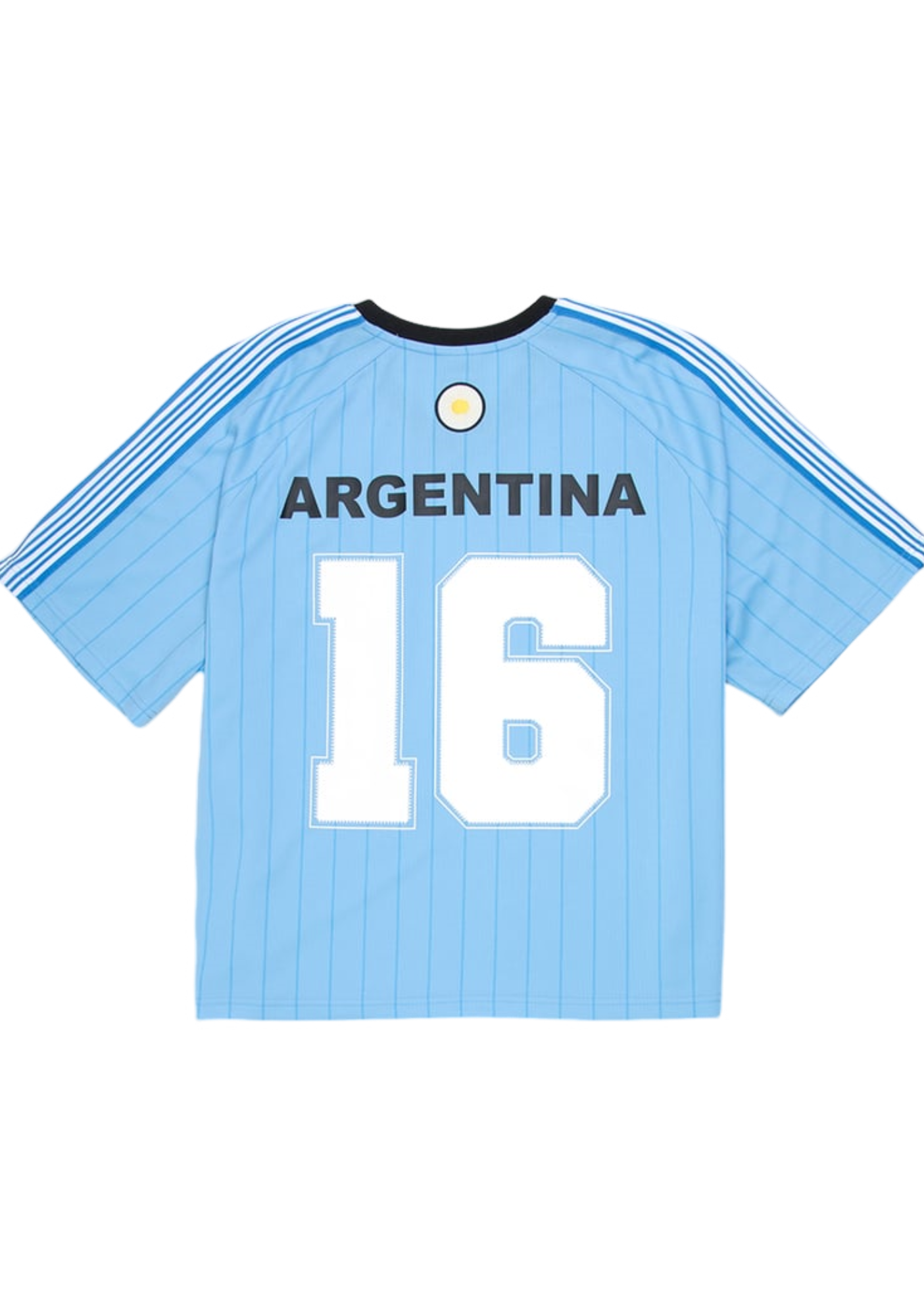 Argentina Baggy Crop Soccer Jersey