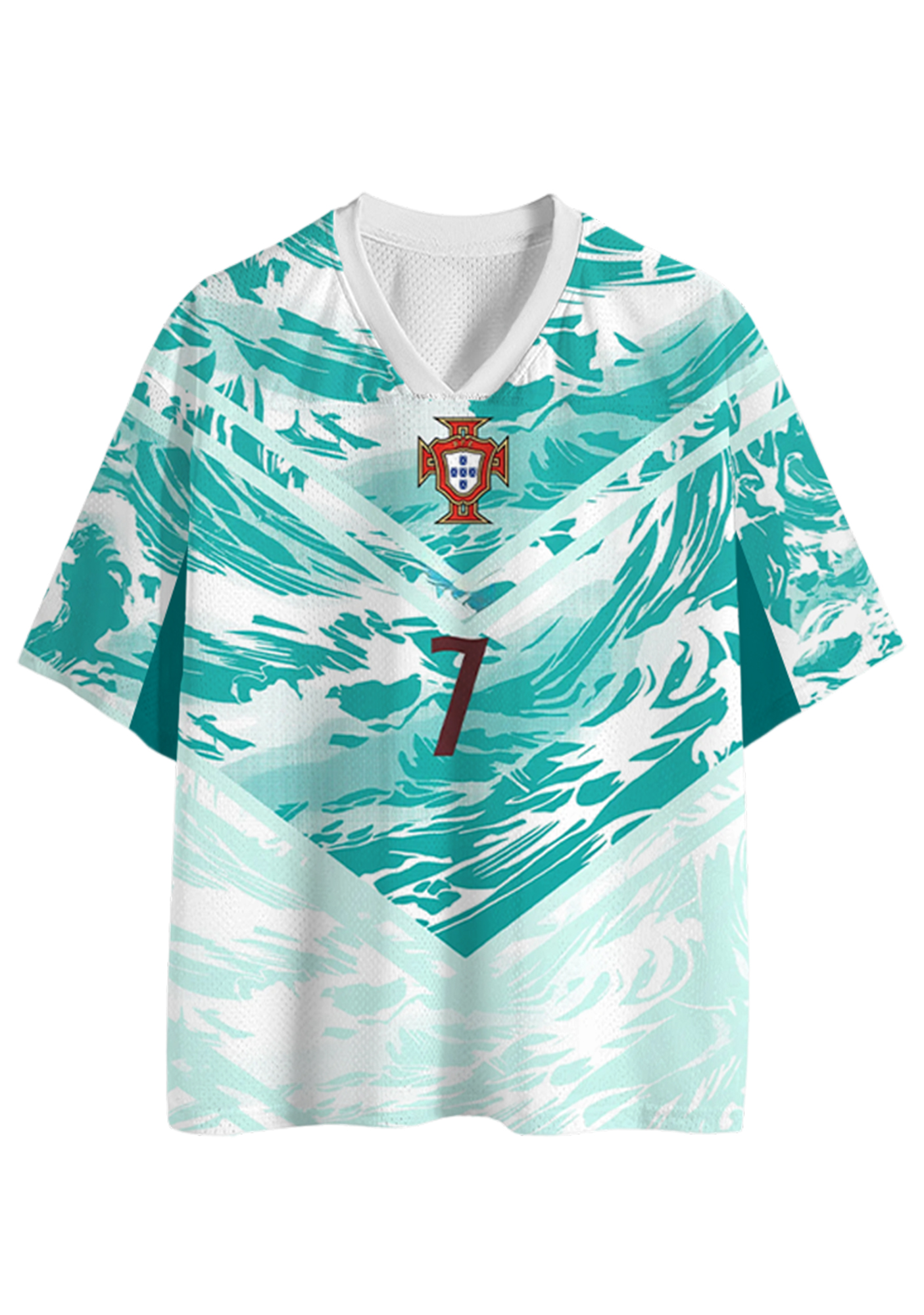Belgium Bubble Gradient Retro Football Mesh Jersey Shirts