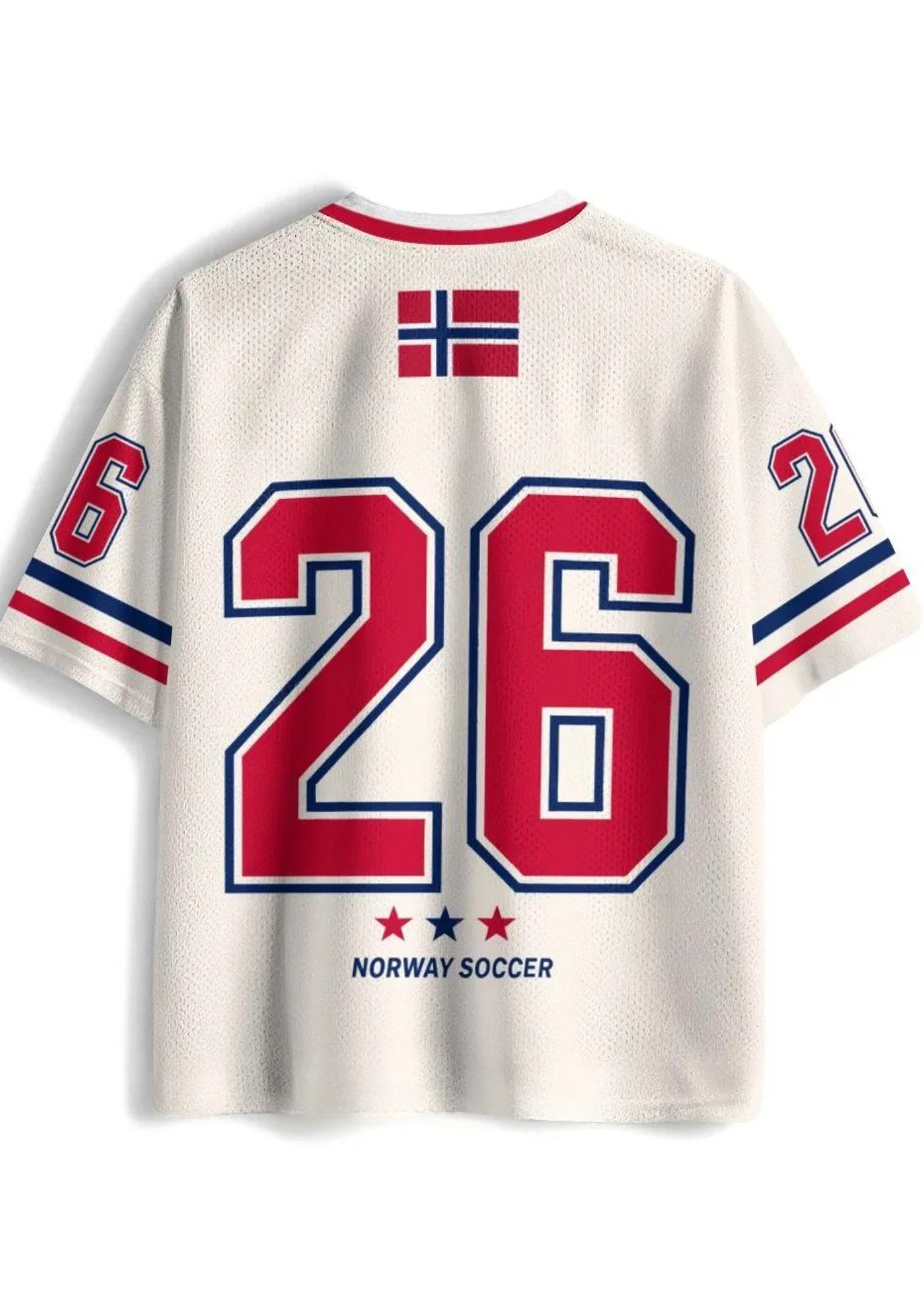 Norway Soccer Club No.26 Mesh Jersey Shirts
