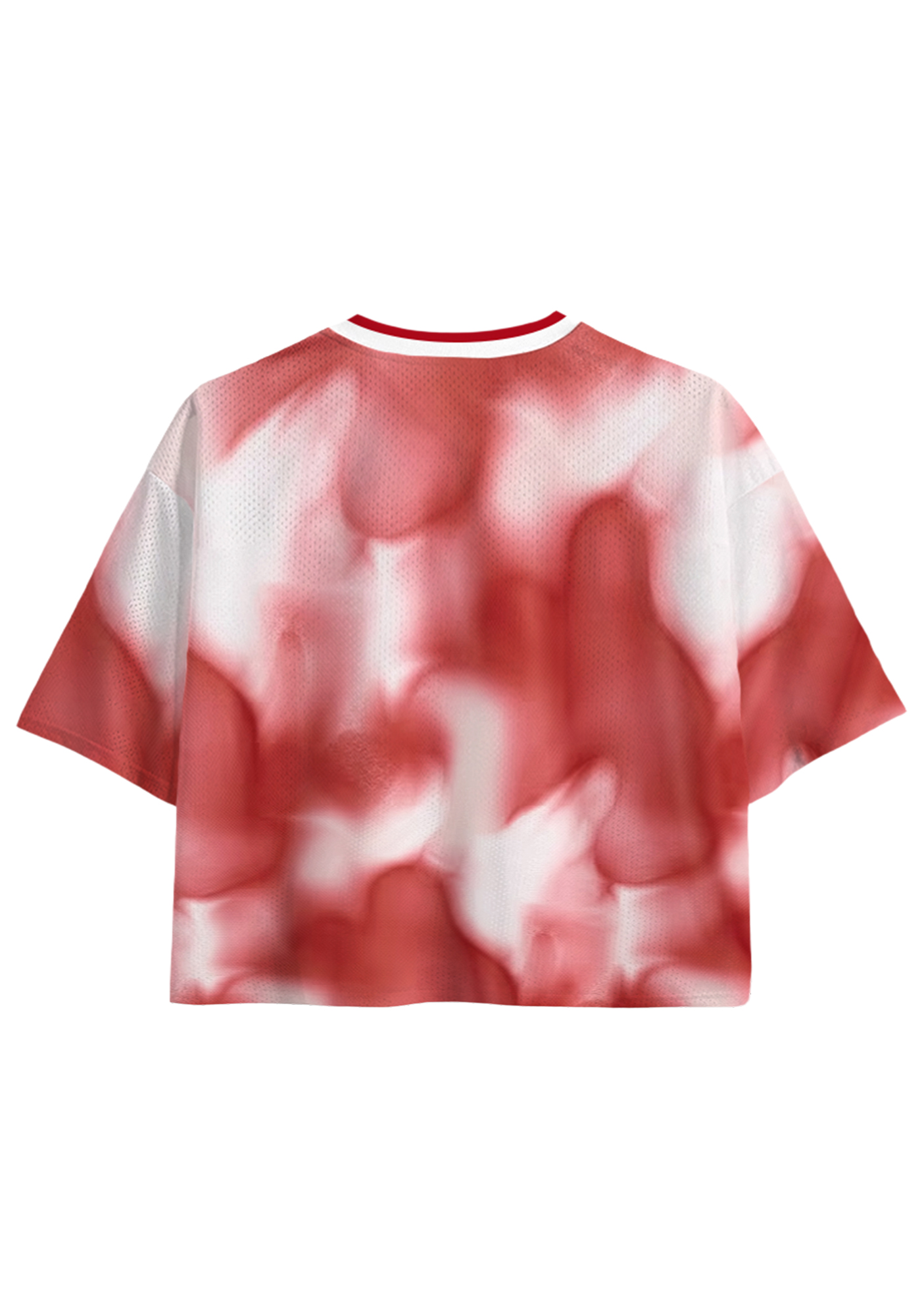 Tie-Dye Canada 2026 World Cup Cropped Mesh Jersey Shirt