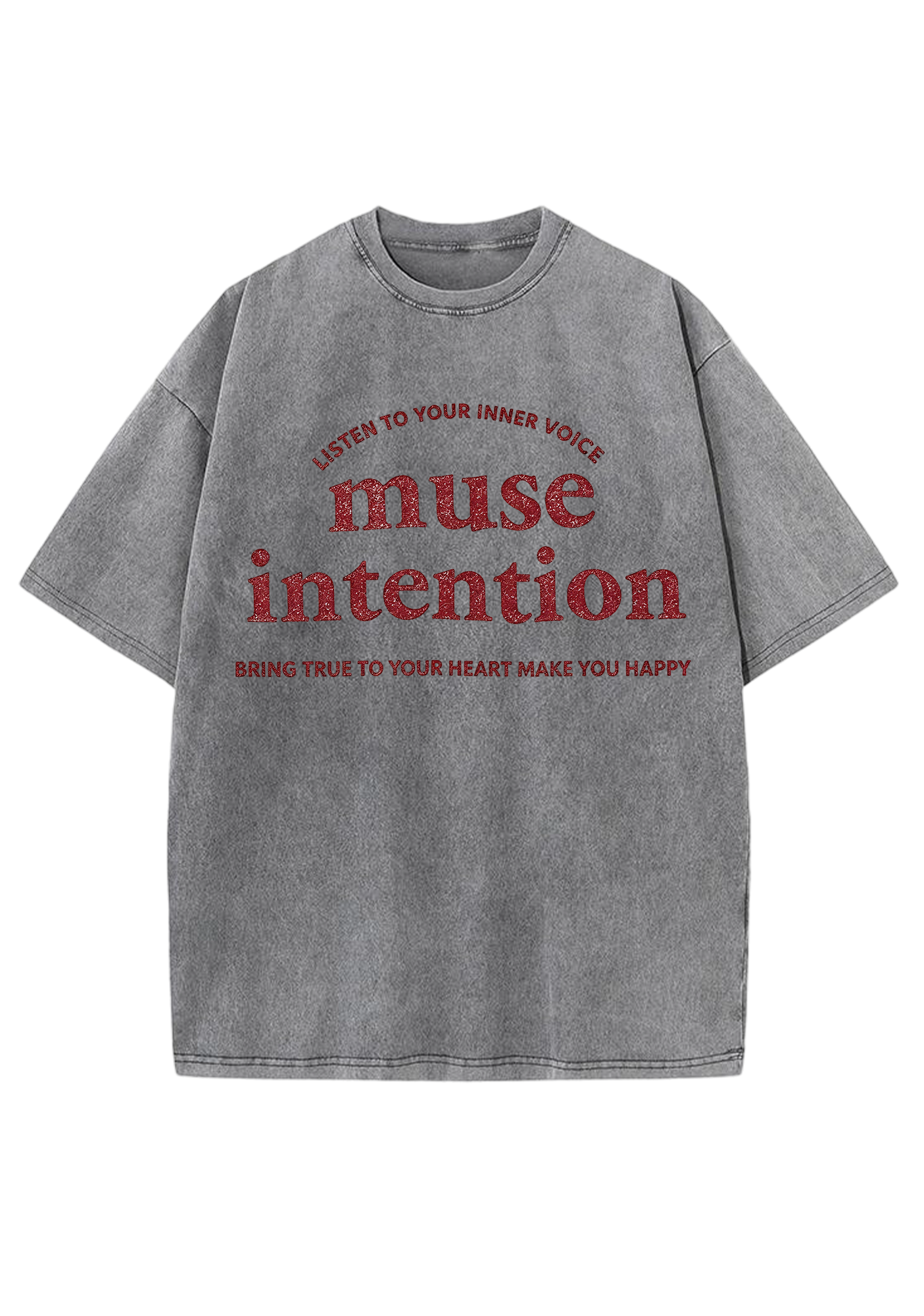 Listen To Your Inner Voice Muse Intention Washed Tee