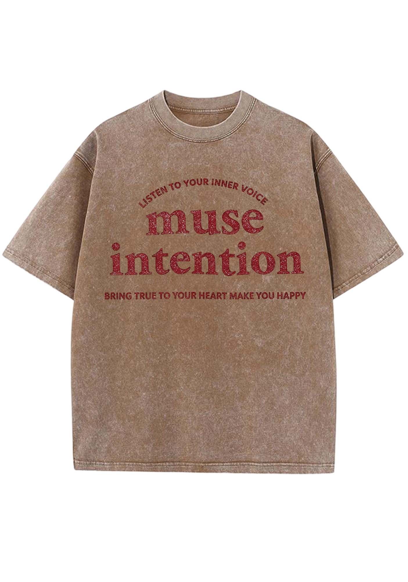 Listen To Your Inner Voice Muse Intention Washed Tee