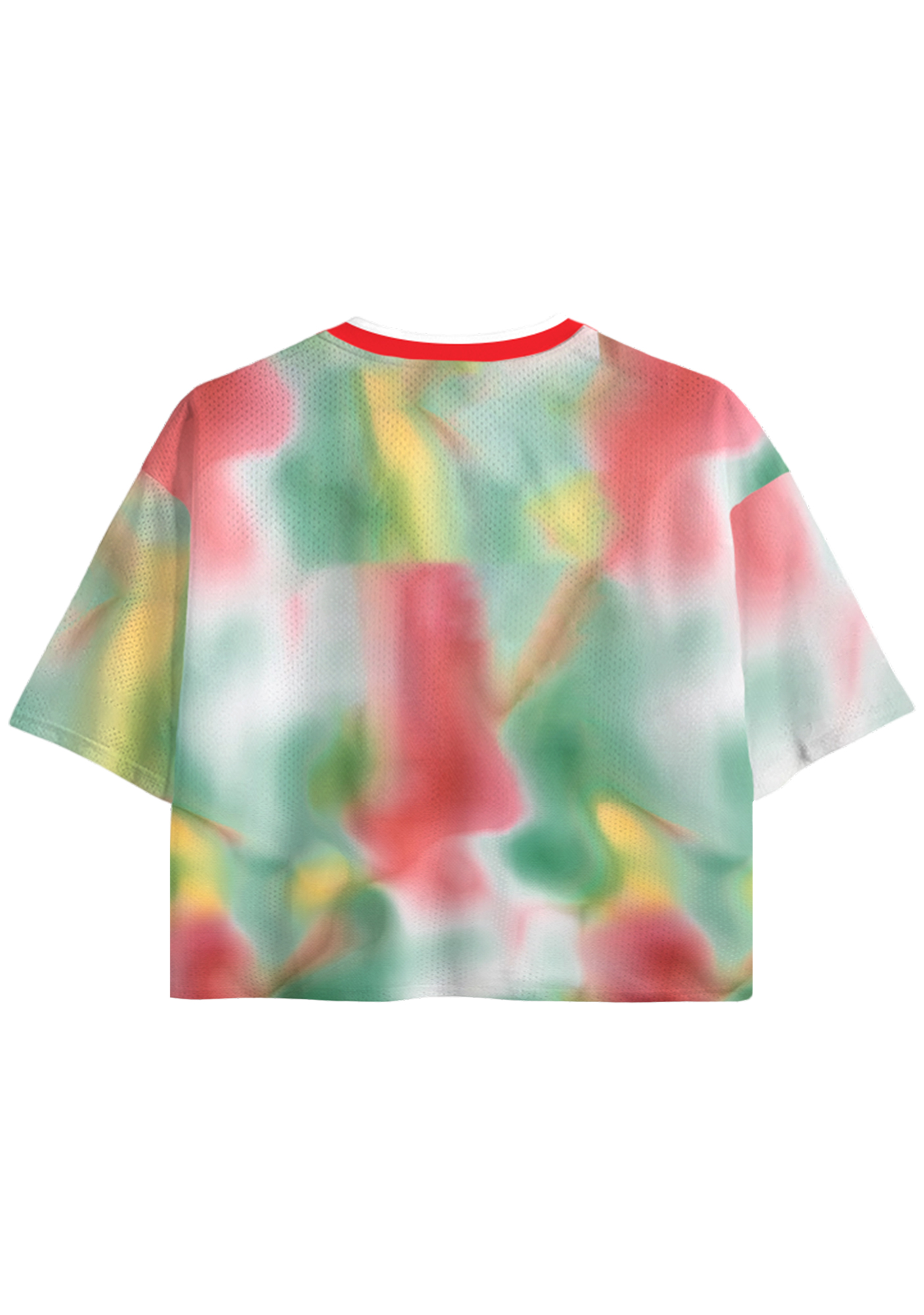 Mexico Tie Dye 2026 World Cup Cropped Mesh Jersey Shirt