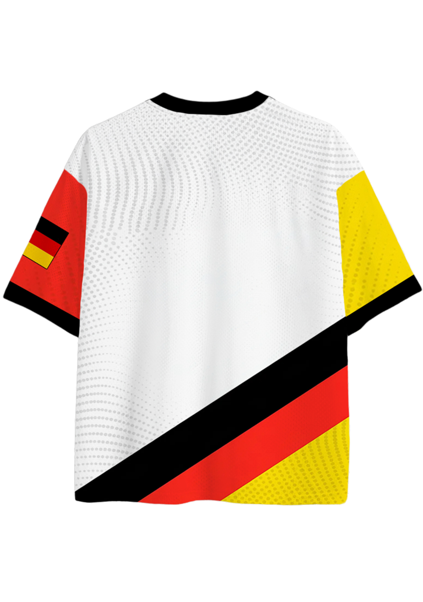 Germany Flag Inspired Mesh Jersey Shirts