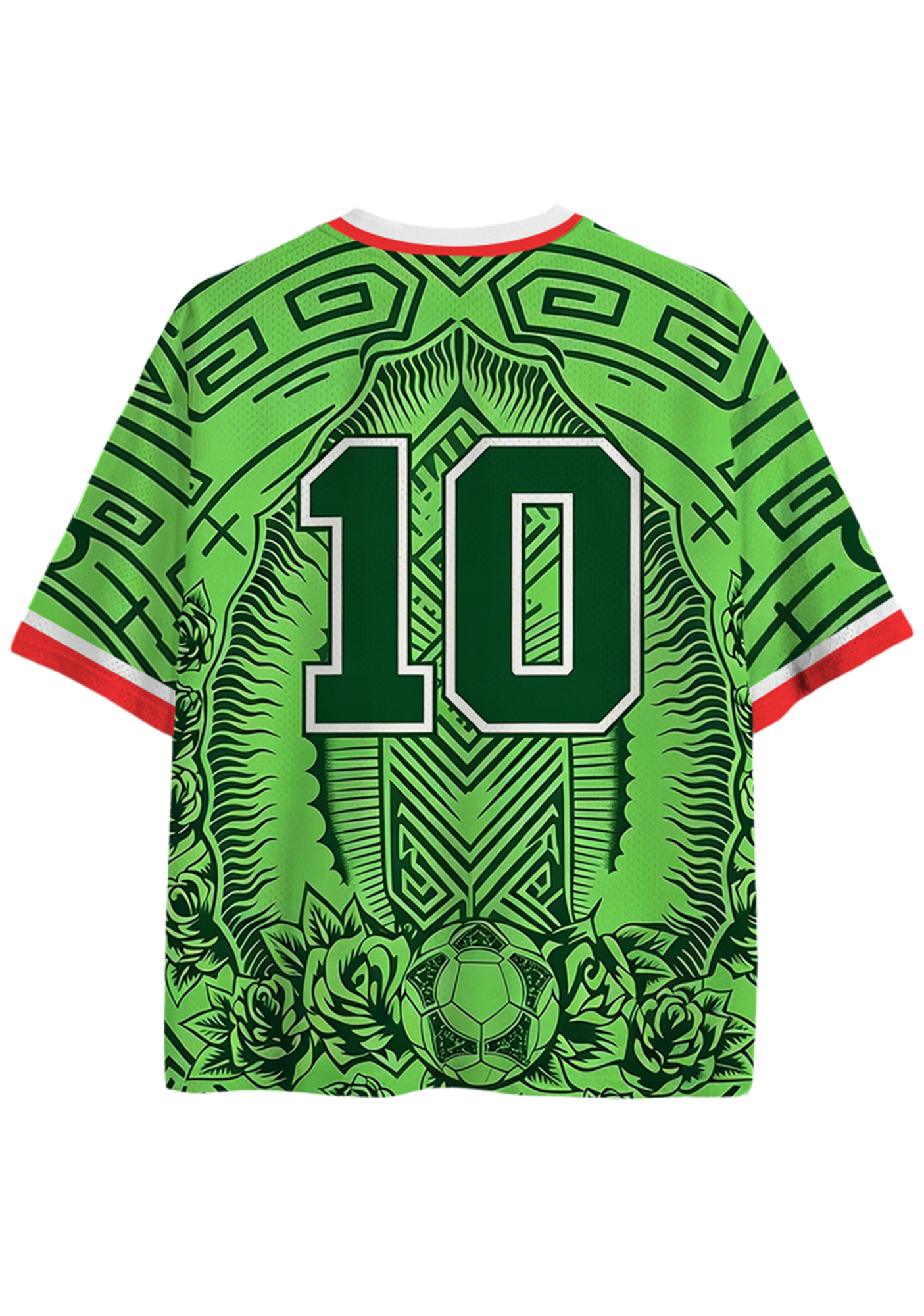 Mexican Virgin Minnie #10 Green Mesh Jersey Shirts