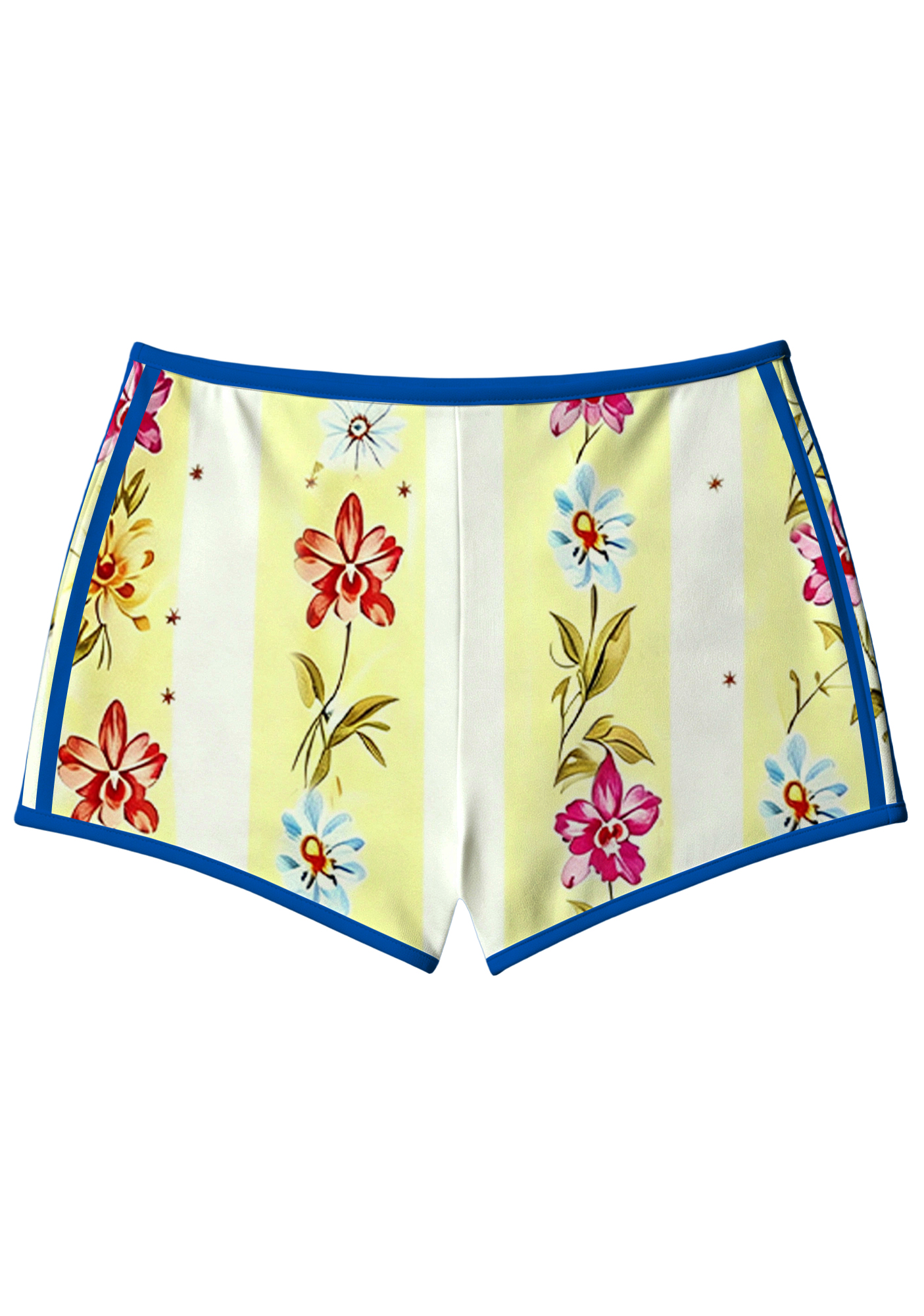 Colombia Tropical Folk Art Booty Shorts