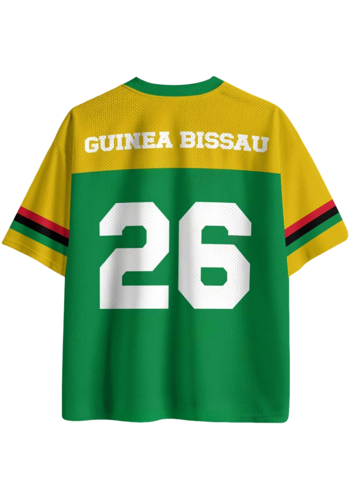 Guinea Bissau #26 Mesh Jersey Shirts