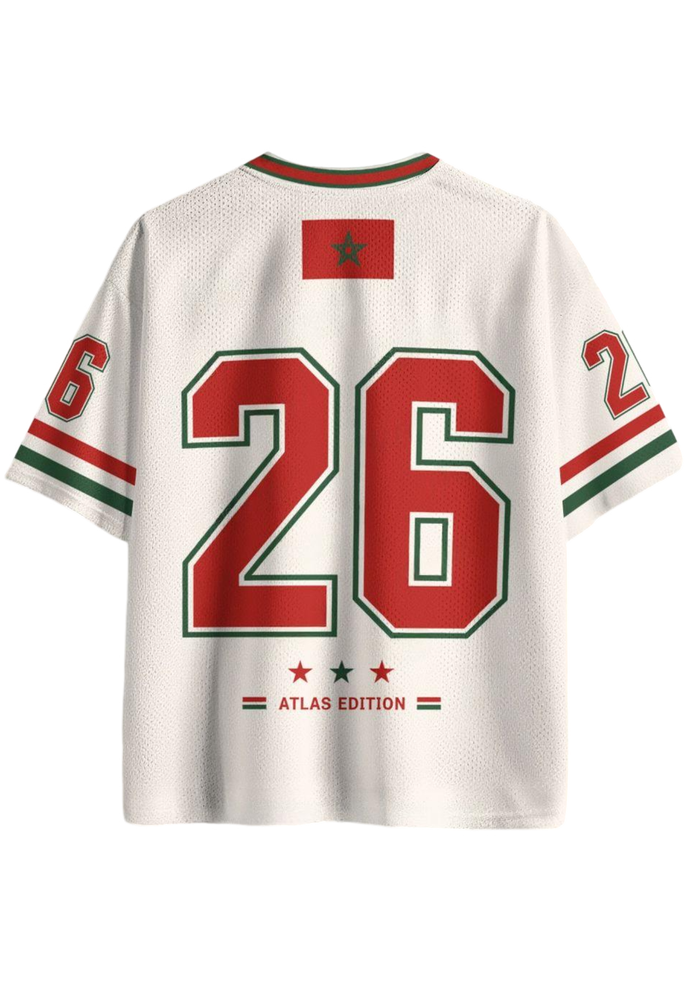 Morocco Atlas Lions #26 Mesh Jersey Shirts