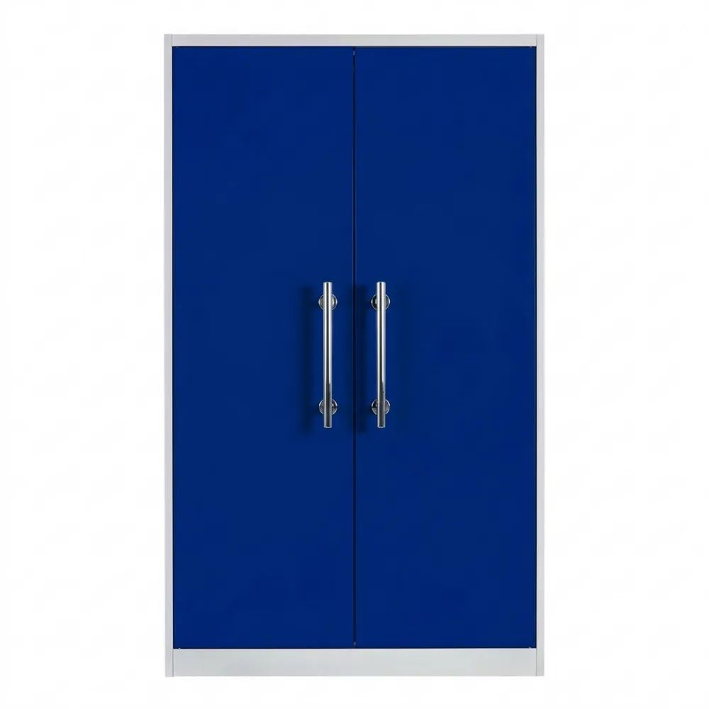 Vielseitiger Metallschrank mit 4 Einlegeböden-Calmtran