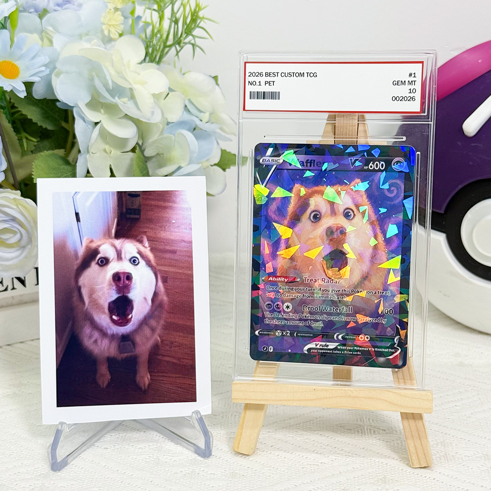 50% OFF🤩Personalized Pet Anime Art Trading Card