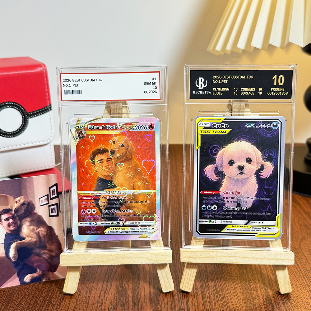 50% OFF🤩Personalized Pet Anime Art Trading Card