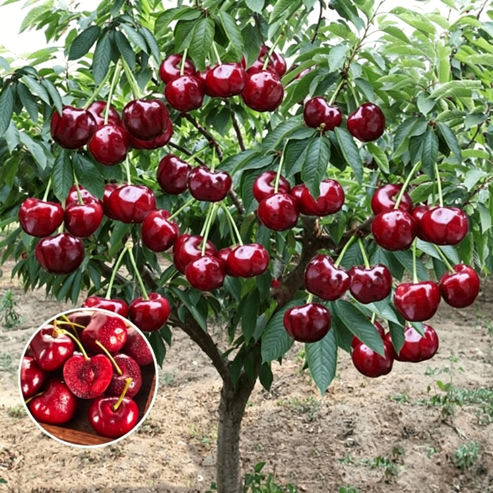 🌟 Obrovské sladké čerešňové semienka – pestujte obrovské, šťavnaté čerešne doma! 🍒✨