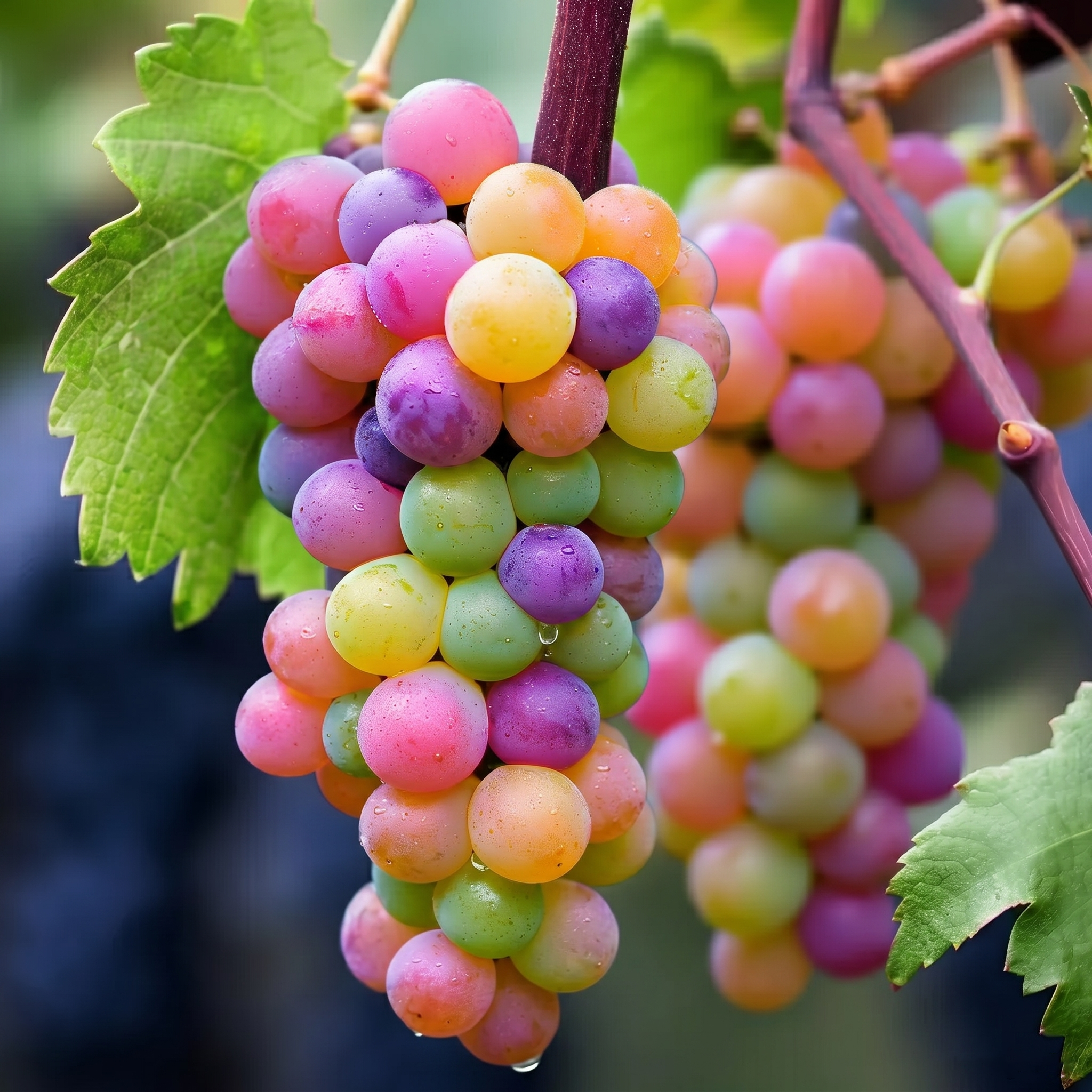 🍇Semená obrovského hrozna: s tenkými koreňmi, veľké a bez semien 🌿