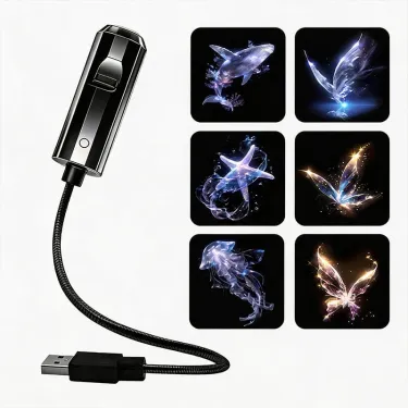🥳🥳USB nočný projektor s galaxiou a mesiacom – zľava