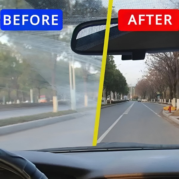 🚗✨ Čistič vonkajšej strany čelného skla auta, odstraňuje hmyz a nečistoty