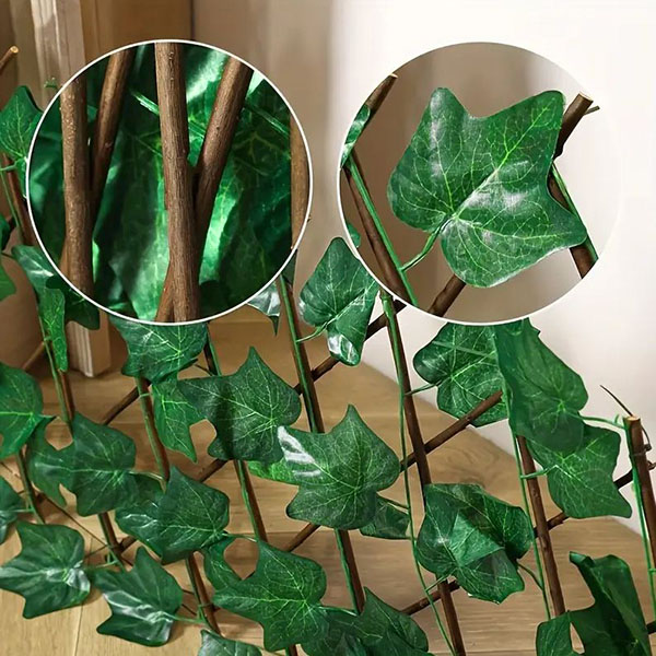 🌿 Rozťahovací plotový panel s brečtanom GREENFENCE | 30×180 cm, UV odolný, rýchla montáž bez náradia