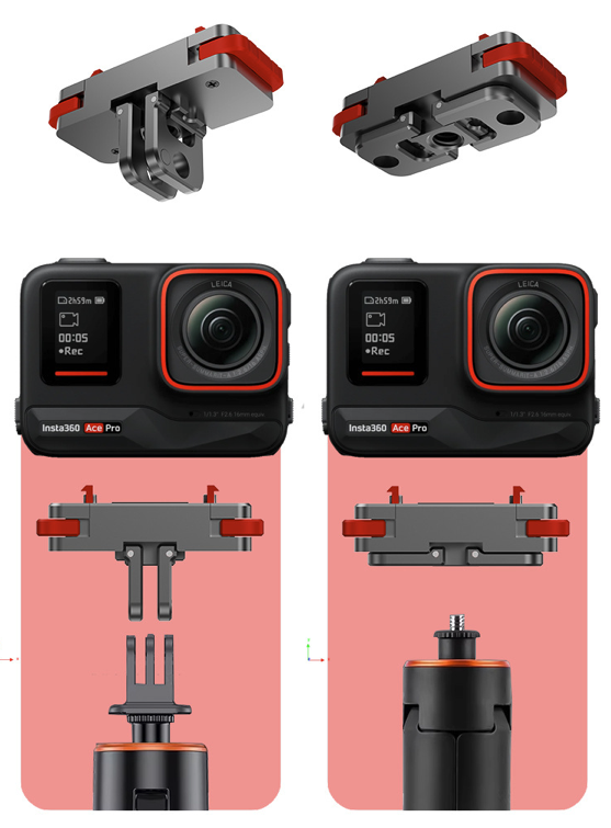 for Insta360 X5/X4air/Ace Pro/Pro 2
