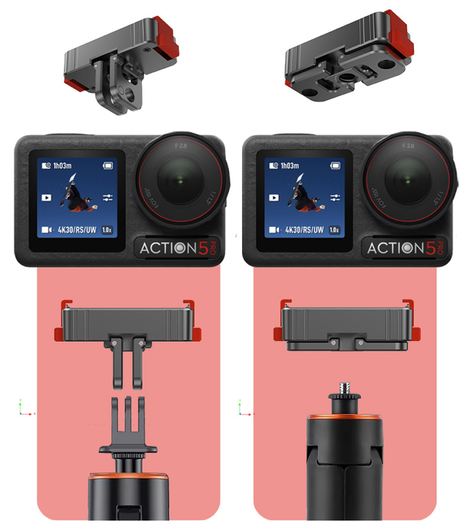 for DJI Osmo360/Action5pro/4 Nano/Action6