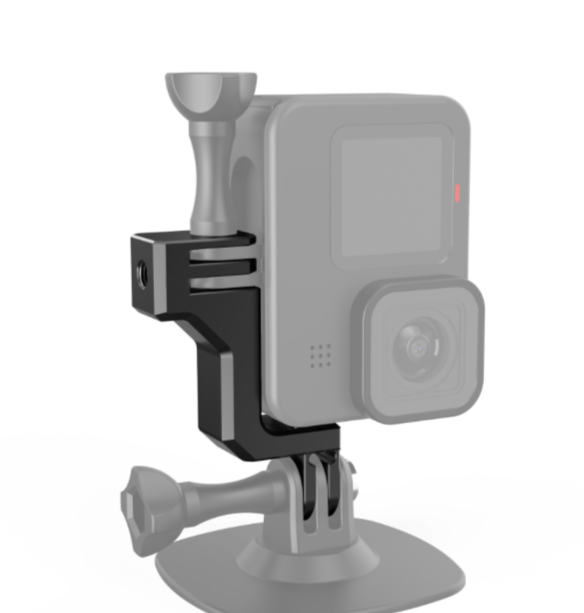 Action Camera Vertical Mount Adapter-Aluminum Alloy 